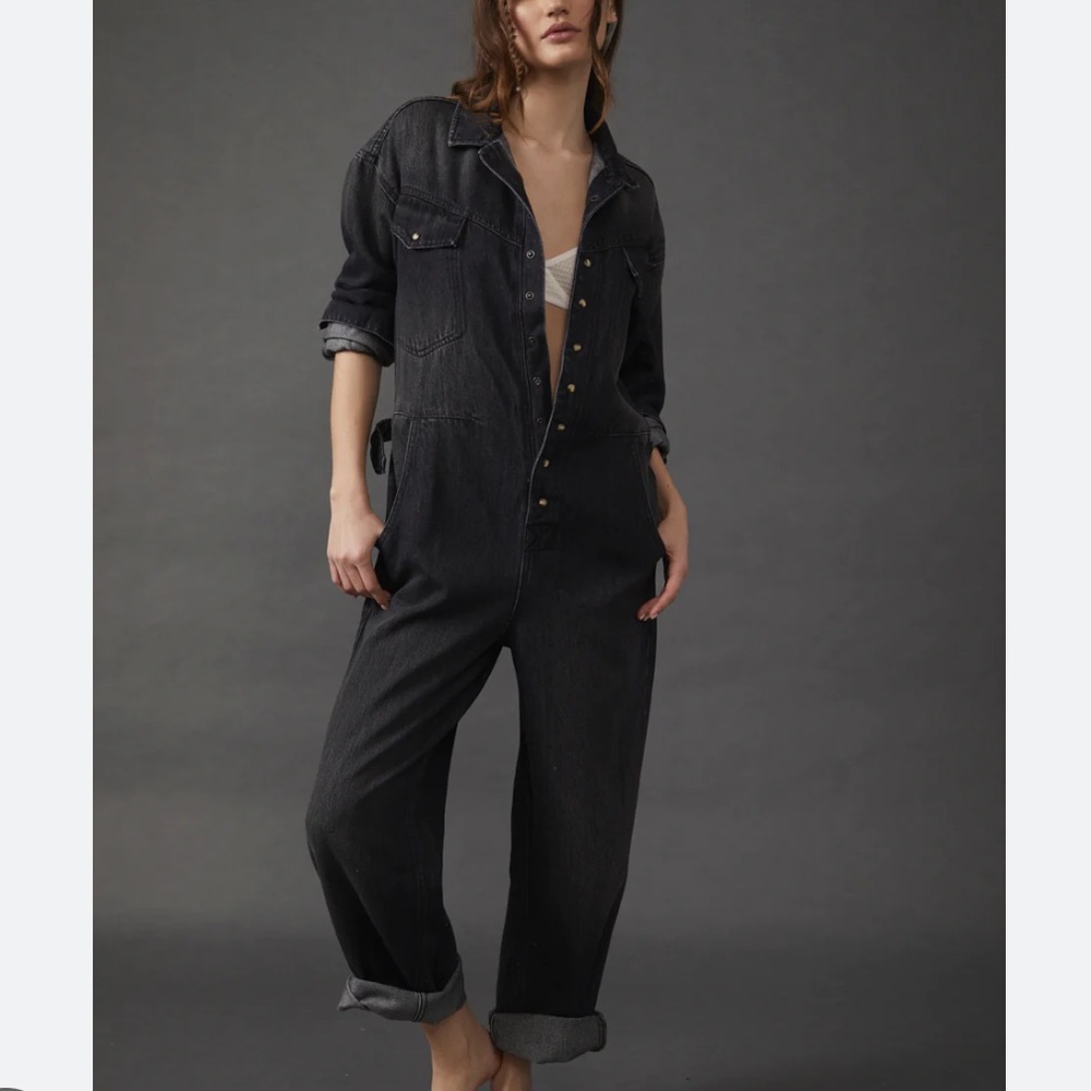 Free People x Care FP Townes Jumpsuit Black